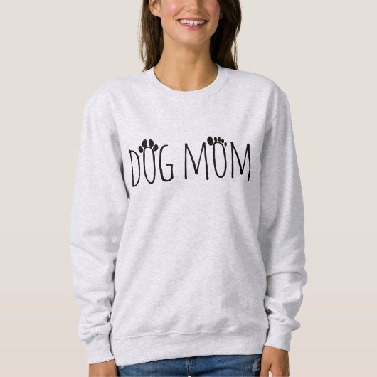 Hunde Mama Lover Sweatshirt (Vorderseite)