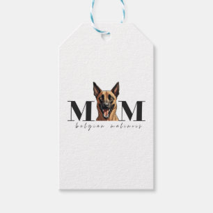 Hunde Mama MALINOIS Klassischer T - Shirt Geschenkanhänger