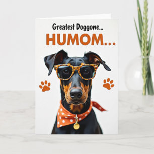 Hunde-Mama-Muttertagskarte Karte