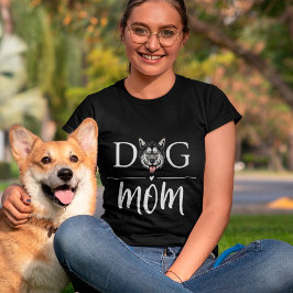Hunde Mama Niedlich Alaskan Malamute T-Shirt