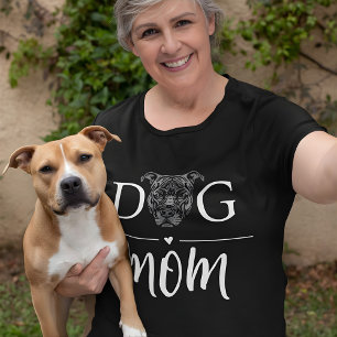 Hunde Mama Niedlich American Pit Bull Terrier T-Shirt