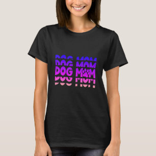 Hunde Mama Niedliche Pfote für Mama oder Oma druck T-Shirt