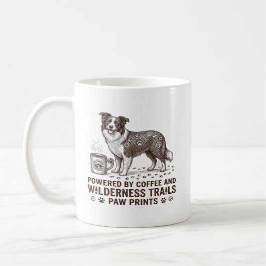 Hunde-Mama/Papa-Abenteuer Kaffeetasse (Links)