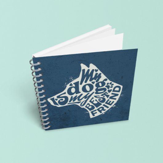 Hunde Mama Papa Geschenk Notizblock