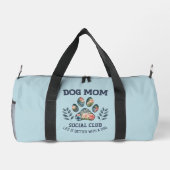 Hunde Mama Paw Floral Duffle Bag (Rückseite)