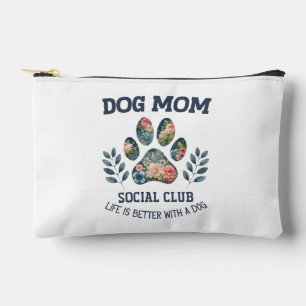 Hunde Mama Paw Floral Zubehörtasche