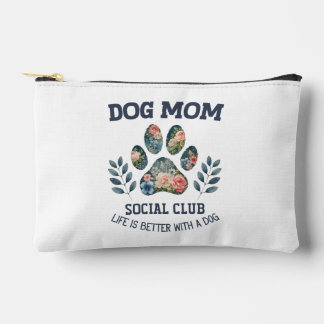 Hunde Mama Paw Floral Zubehörtasche