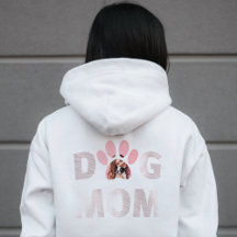 Hunde Mama Paw Foto Custom Foto Rose Gold