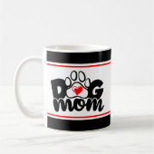 Hunde Mama Paw Herz Tasse (Links)