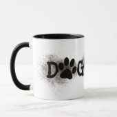 Hunde-Mama Pawprints mit Dirt Tasse (Links)