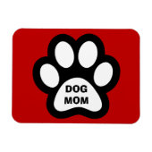 Hunde Mama PW Print Flexible Magnet (Horizontal)