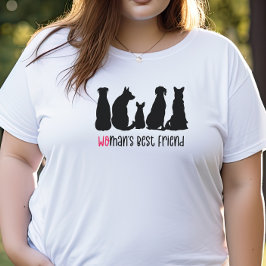 Hunde-Mama-Shirt Große Größe T-Shirt