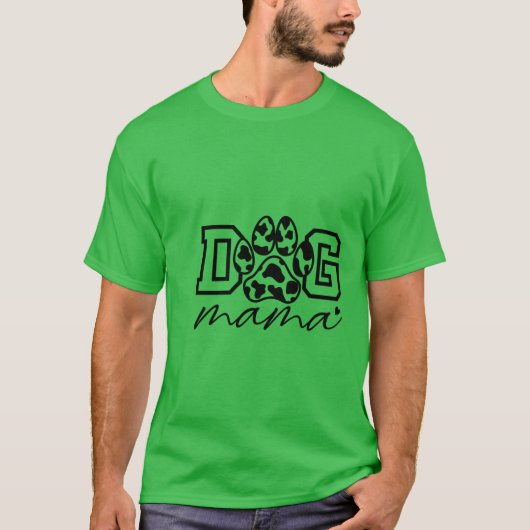 Hunde Mama Shirt, Hund Lover, Hundeshirt Geschenke T-Shirt (Vorderseite)