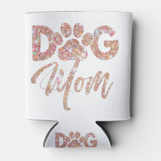 Hunde Mama Shirts für Frauen Niedliche Letter Prin Dosenkühler