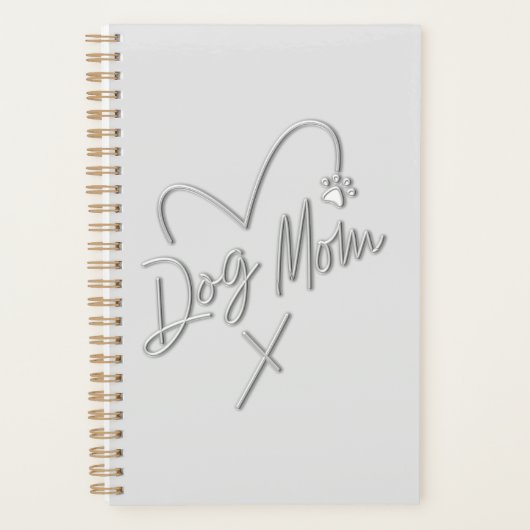 HUNDE MAMA, SILBER HERZ PLANER (Vorderseite)