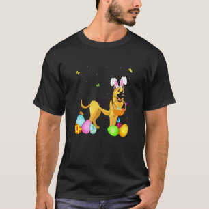 Hunde-Mama Süße Häschen Deutscher Schäferhund Eier T-Shirt