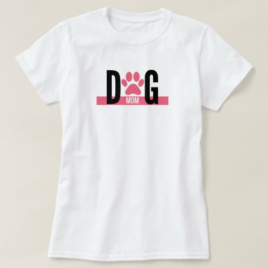 Hunde Mama T - Shirt (Design vorne)