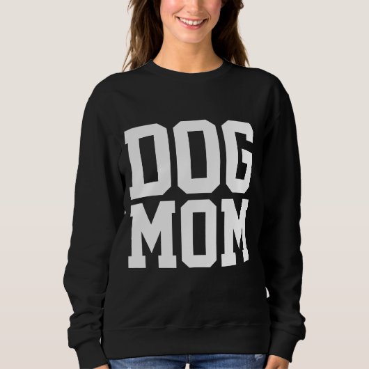 HUNDE-MAMA-T - SHIRT IN SCHWARZ (Vorderseite)