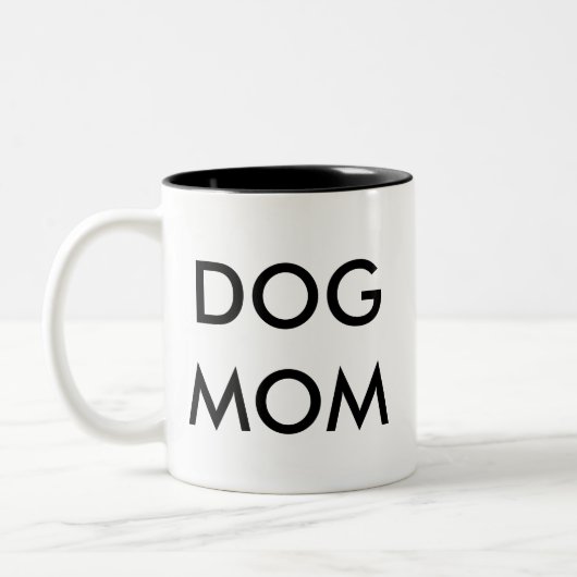 Hunde-Mama | Witziger Spaß Tasse (Links)