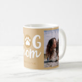 Hunde Mama Zwei Foto Kaffee Tasse Cup (VorderseiteRechts)