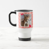 Hunde Mamas Wir Liebe Sie Custom Foto Travel Mug Reisebecher (Links)