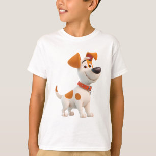 Hunde-Maskottchen – Süßer Cartoon-Welpe für Kinder T-Shirt