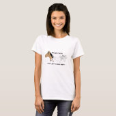 Hunde- Massage-Therapie-T - Shirt - schwarzer (Vorne ganz)