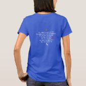 Hunde- Massage-Therapie-T - Shirt - weißer (Rückseite)