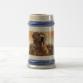 Hunde meine beste Freundin Bierglas (Mittel)