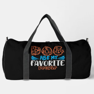 Hunde meine Lieblingsmenschen Duffle Bag