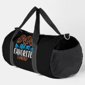 Hunde meine Lieblingsmenschen Duffle Bag (Rechte Ecke)