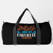 Hunde meine Lieblingsmenschen Duffle Bag (Rückseite)