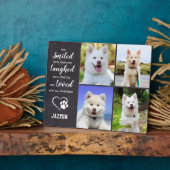 Hunde-Memorial-Geschenk - Pet Loss Keepake-Hund-Be Fotoplatte (Seite)