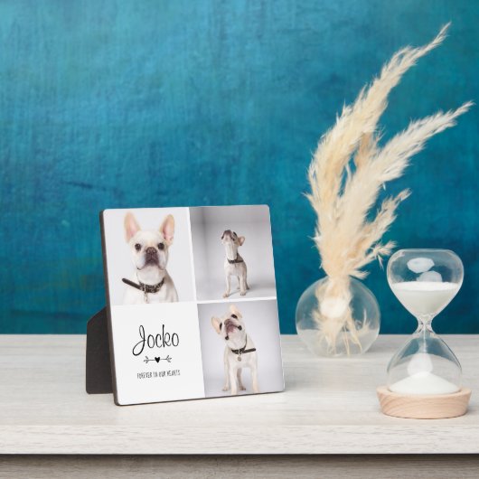 Hunde-Memorial Pet Loss Keepake Foto Collage Fotoplatte (InSitu)