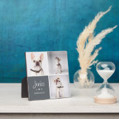 Hunde-Memorial Pet Loss Keepake Foto Collage Fotoplatte (InSitu)