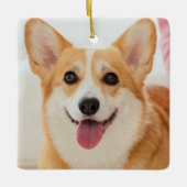 Hunde-Memorial Pet Loss Personalisiertes Beileid F Keramikornament (Vorderseite)