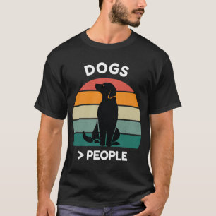 Hunde Menschen - Lustiges Design für Hundebesitzer T-Shirt