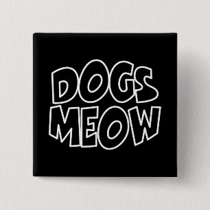 Hunde Meow Button