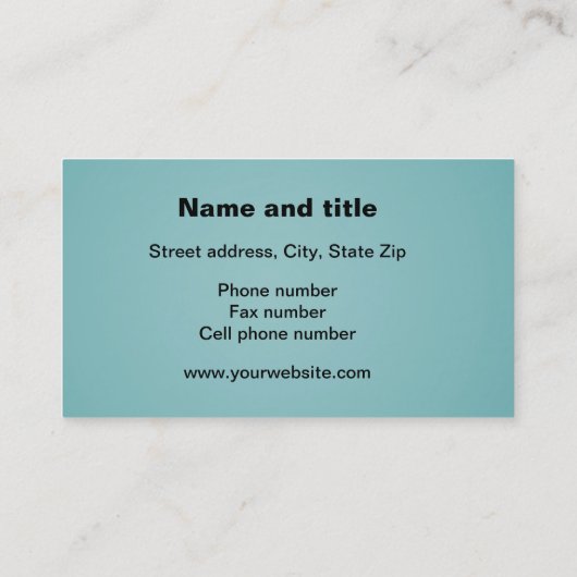 Hunde mit Betreuung von Haustieren Visitenkarte (Rückseite)