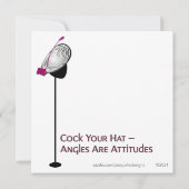 Hunde mit Einstellung zur Einladung (Rückseite)