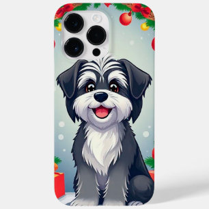 Hunde mit festlichen Weihnachtsdekorationen Case-Mate iPhone 14 Pro Max Hülle