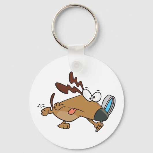 Hunde mit Gläsersatz Schlüsselanhänger (Rückseite)