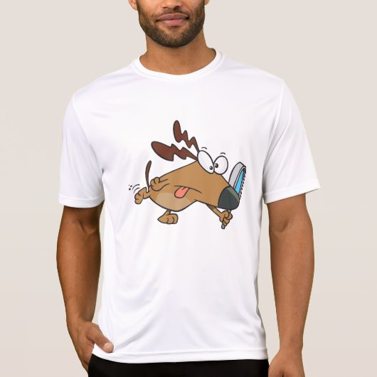 Hunde mit Gläsersatz T-Shirt (Vorderseite)