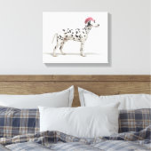 Hunde mit Hut Leinwanddruck (Insitu (Schlafzimmer))