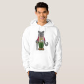 Hunde mit Kaffee-Cup Hoodie (Vorne ganz)
