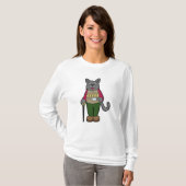 Hunde mit Kaffee-Cup T-Shirt (Vorne ganz)