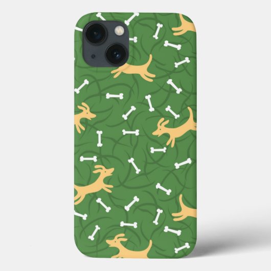 Hunde mit Knochen Case-Mate iPhone Hülle (Rückseite)