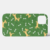 Hunde mit Knochen Case-Mate iPhone Hülle (Rückseite (Horizontal))