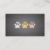 Hunde mit Knochensymbol | Groomer | Sitter Visitenkarte (Vorderseite)