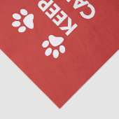Hunde mit Liebe und Ruhe behalten Seidenpapier (Ausschnitt)